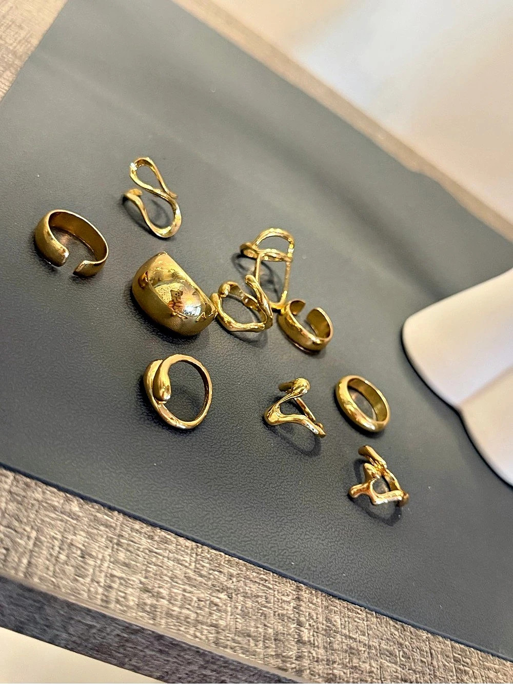 Assorted Gold-Tone Rings - Picture 5 of 5